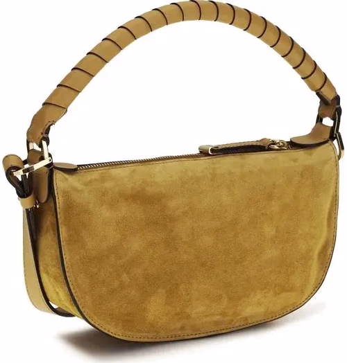 Chloé Brown Calf Leather Bos Taurus Shoulder Bag