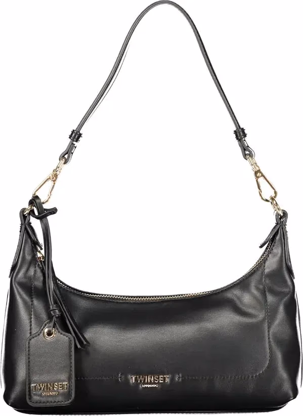 Twinset Black Polyurethane Women's Bag
