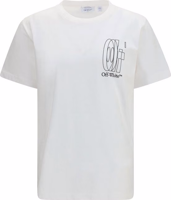 Off-White White Cotton T-Shirt