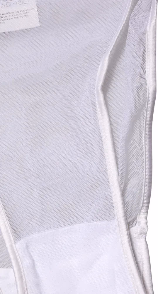 Dolce & Gabbana White Sheer Silk Stretch High Brief Underwear