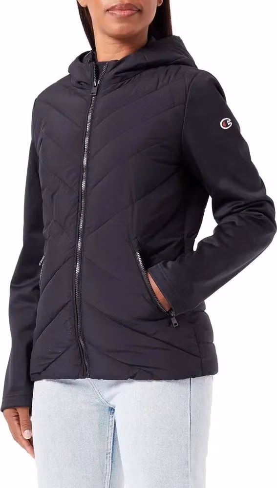 Champion Black Polyester Shell Jacket