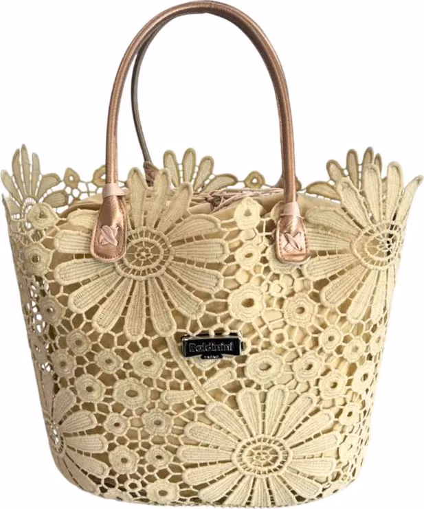 Baldinini Trend Beige PU Women Handbag