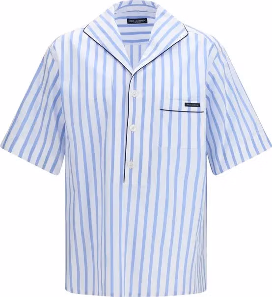 Dolce & Gabbana Multicolor Cotton Pattern Shirt