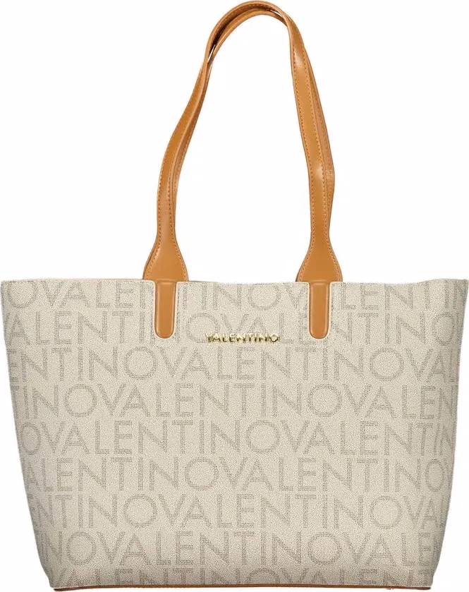 Mario Valentino Beige Polyurethane Womens Bag