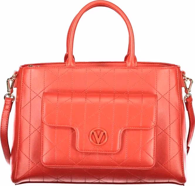 Mario Valentino Rosso Polyurethane Women's Bag
