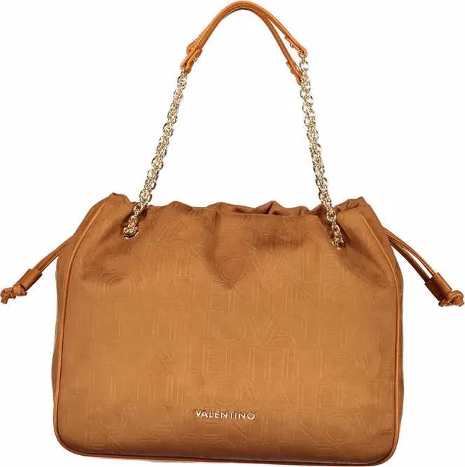 Mario Valentino Brown Polyurethane Women's Bag