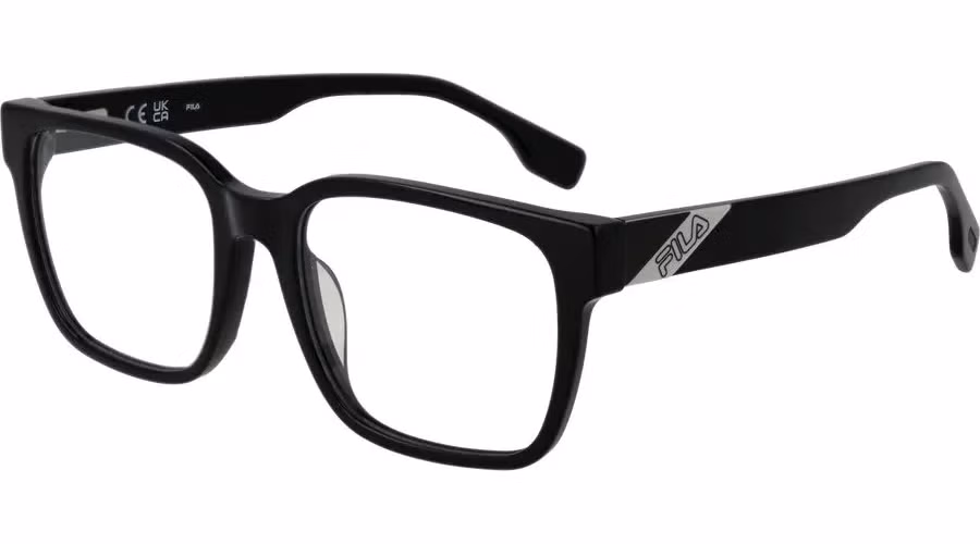 Fila Black Cellulose Acetate Glasses (Frames)