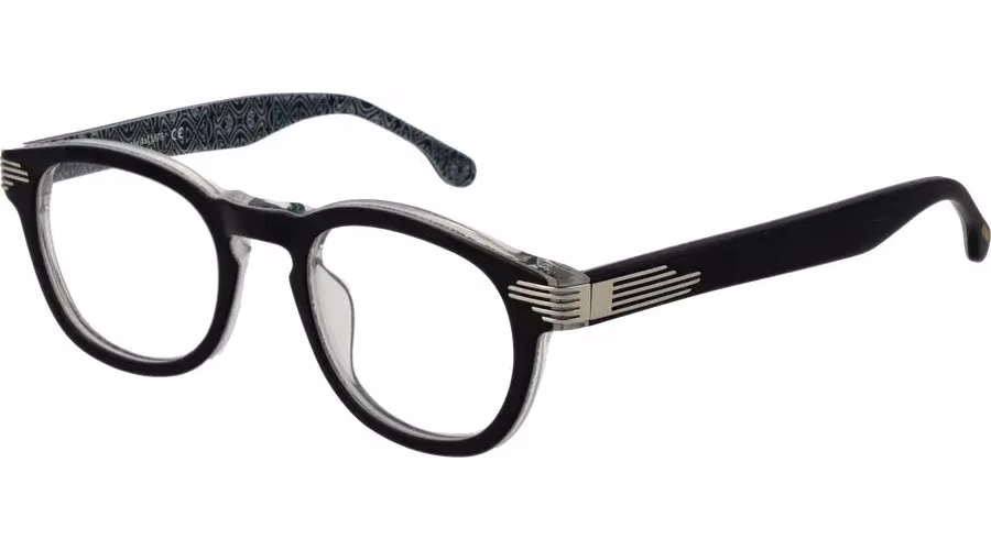 Lozza Black Cellulose Acetate Glasses (Frames)
