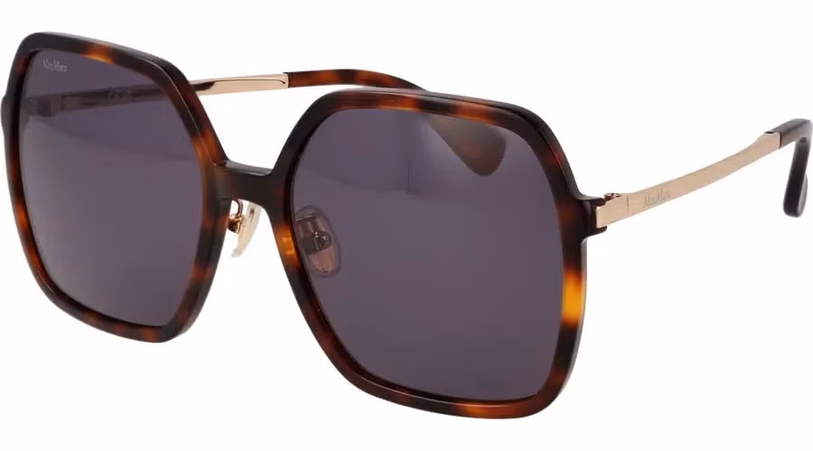 Max Mara Brown Acetate Sunglasses