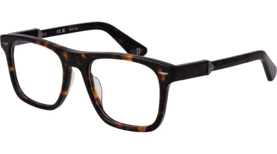 Police Brown Cellulose Acetate Glasses (Frames)