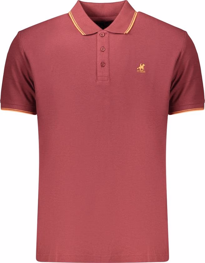 U.S. Grand Polo Rosso Cotton Men's Polo
