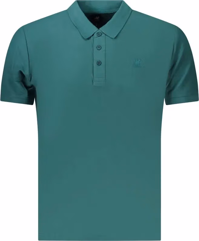 U.S. Grand Polo Green Cotton Men's Polo