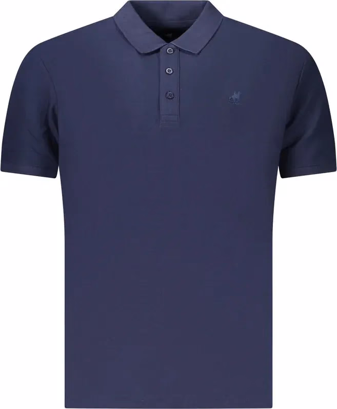 U.S. Grand Polo Blue Cotton Men's Polo Shirt