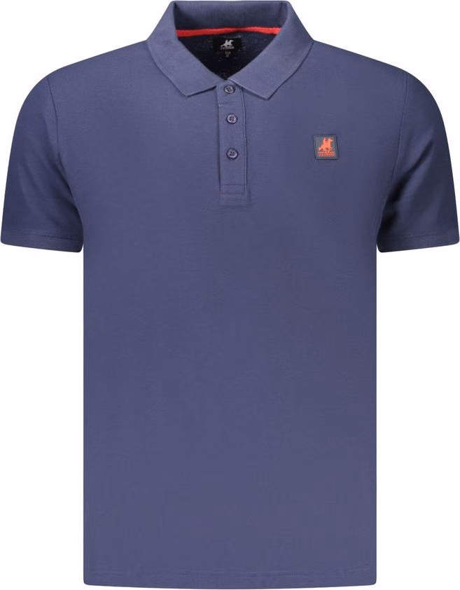 U.S. Grand Polo Blue Cotton Men's Polo Shirt