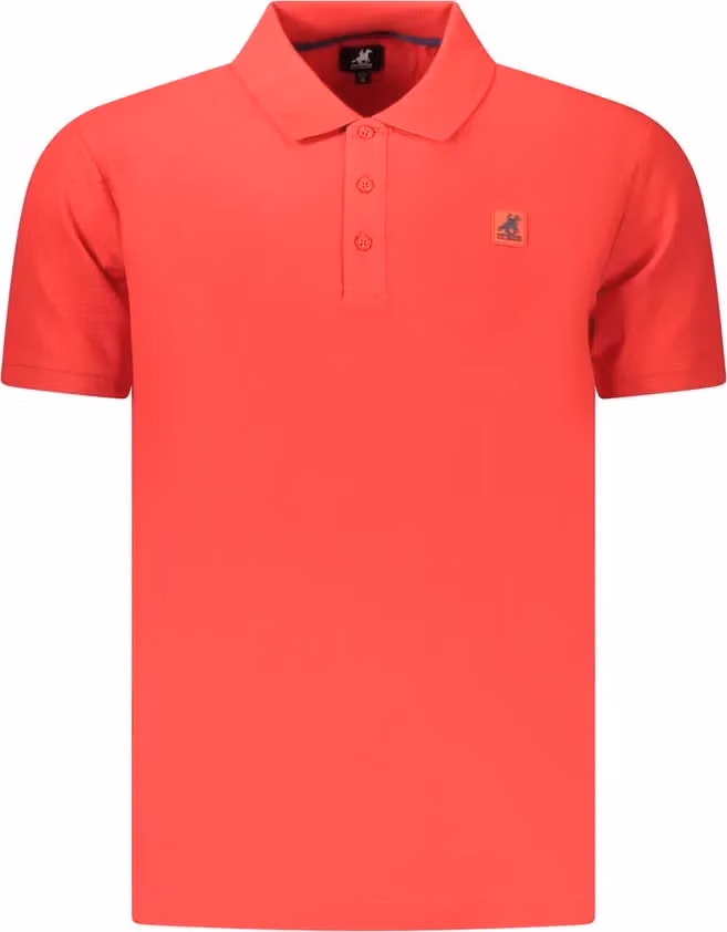 U.S. Grand Polo Red Cotton Men's Polo Shirt