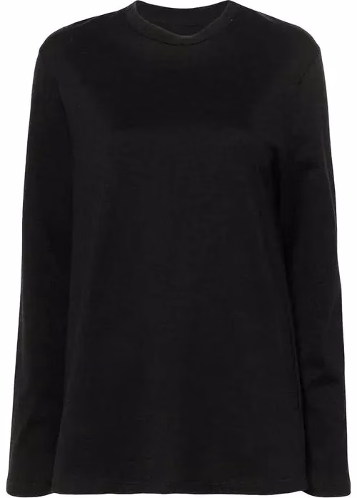 Jil Sander Black Cotton T-Shirt