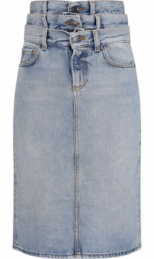 Fiorucci Blue Denim Skirt