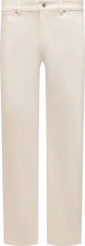 Jil Sander White Cotton Jeans Denim
