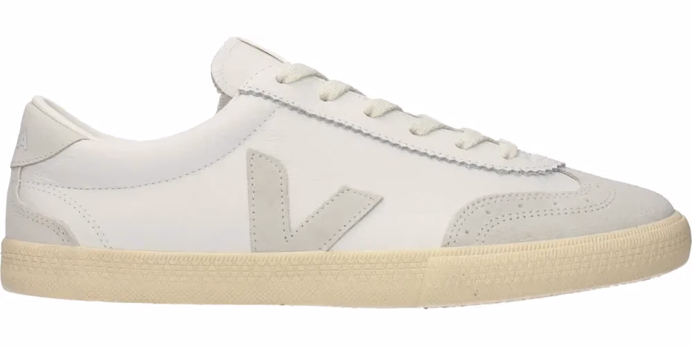 Veja White Leather Sneakers