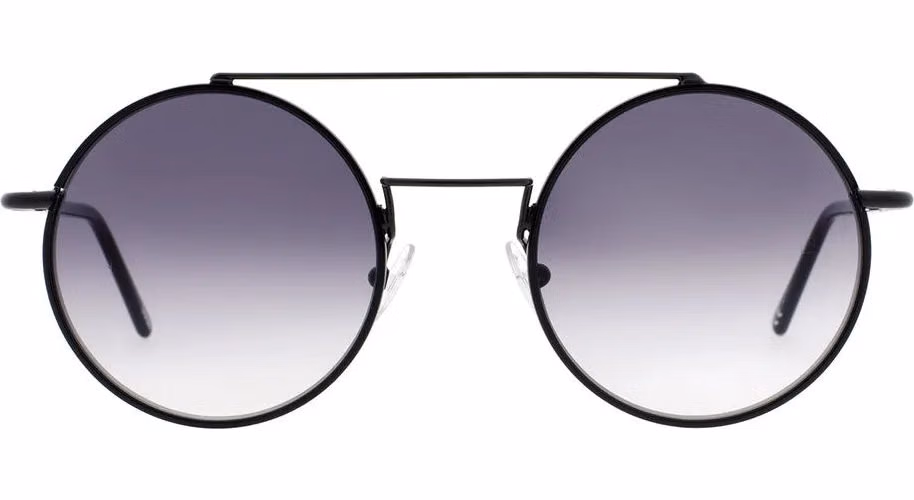 Andy Wolf Black Metal Sunglasses
