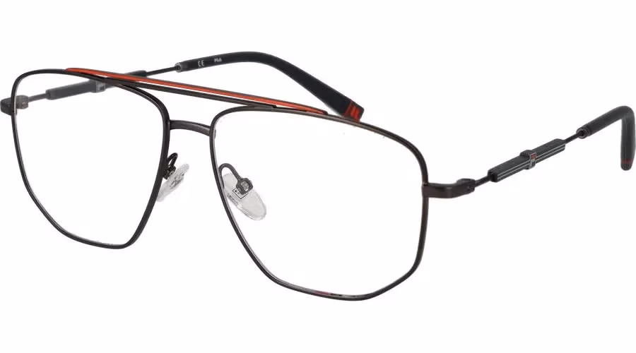 Fila Gray Stainless Steel Glasses (Frames)