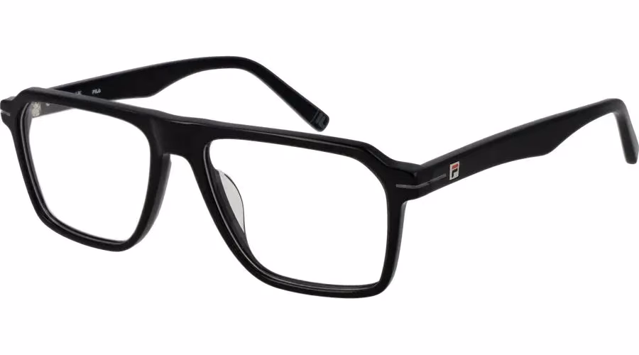 Fila Black Cellulose Acetate Glasses (Frames)