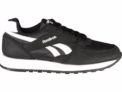 Black Polyester Unisex Sneaker