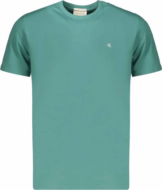Calvin Klein Green Cotton Mens T-Shirt