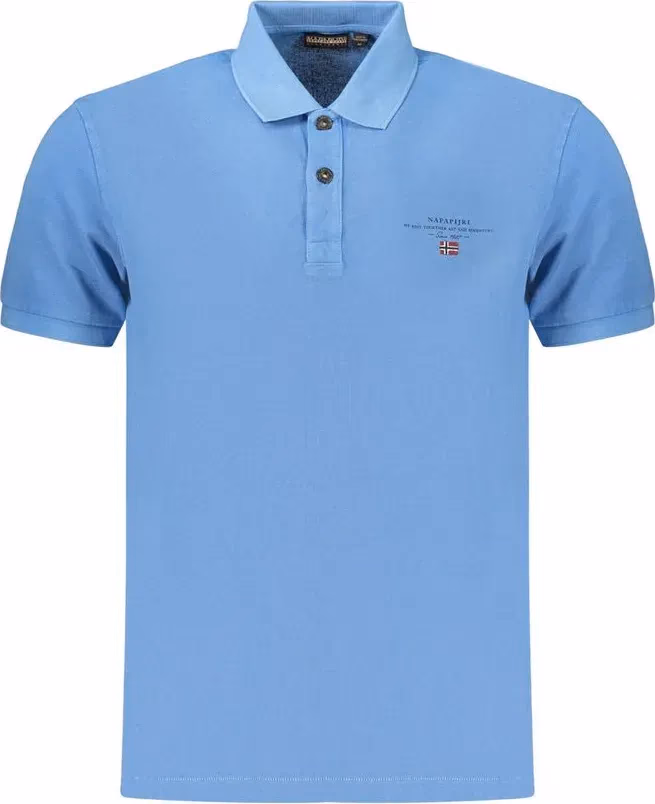 Napapijri Azzurro Cotton Men's Polo