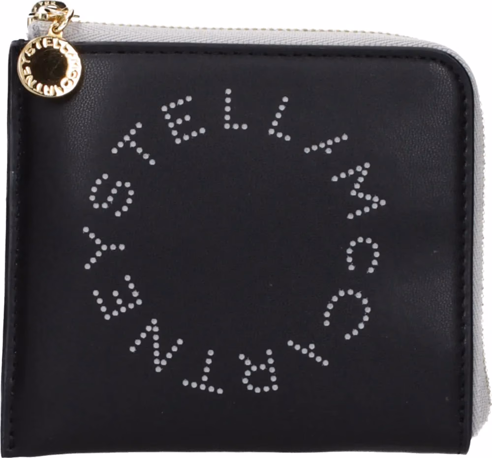 Stella McCartney Black Leather Wallet