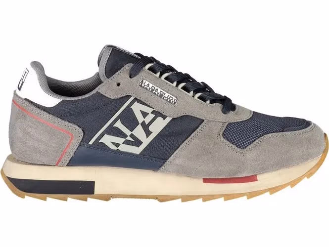 Napapijri Blue Polyester Men's Sneaker