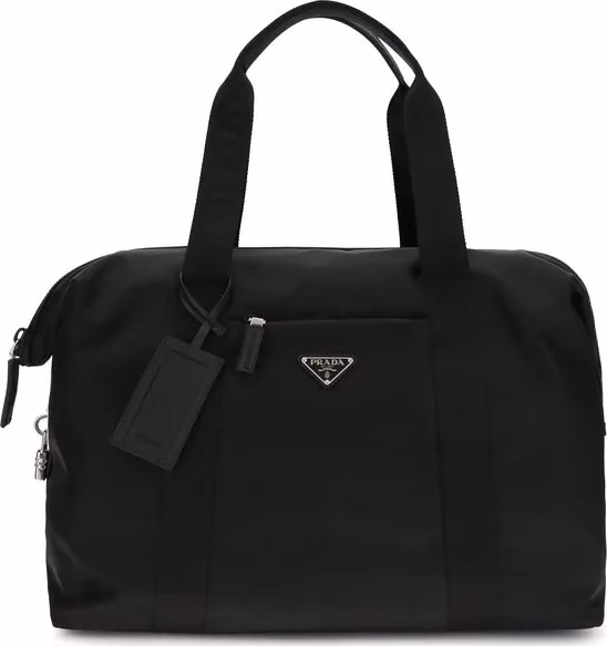 Prada Black Recycled Polyamide Luggage And Travel