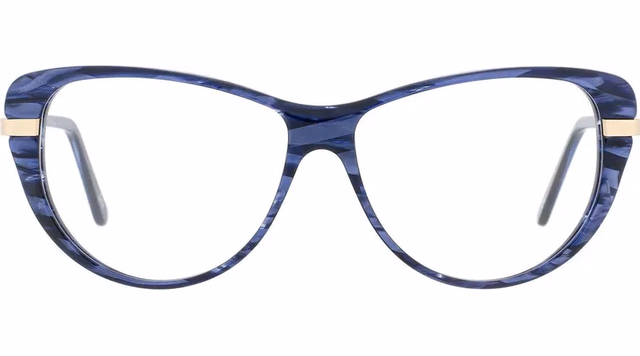 Andy Wolf Purple Metal & Plastic Glasses (Frames)