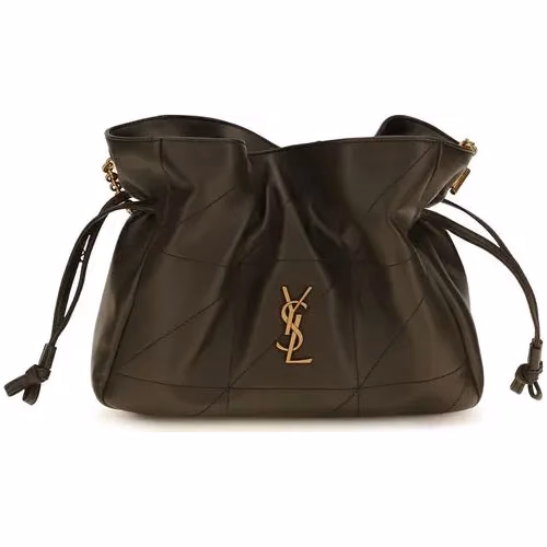 Saint Laurent Bicolor Lamb Ovis Aries Aries Clutch Bag
