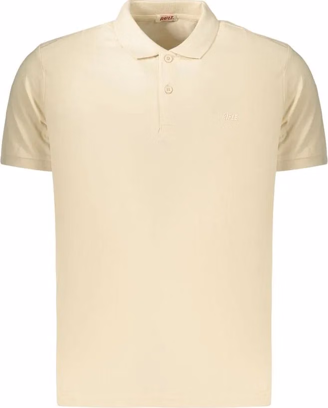 Rifle Beige Cotton Men's Polo