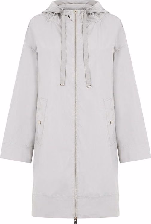 Herno Gray Elastane Coat