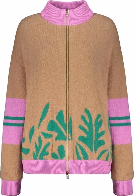 Herno Brown Cashmere Cardigan