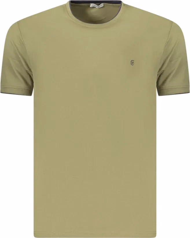 Coveri Moving Green Cotton Men's T-Shirt
