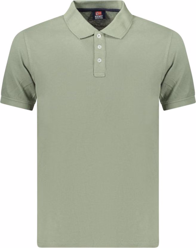 Norway 1963 Green Cotton Men's Polo