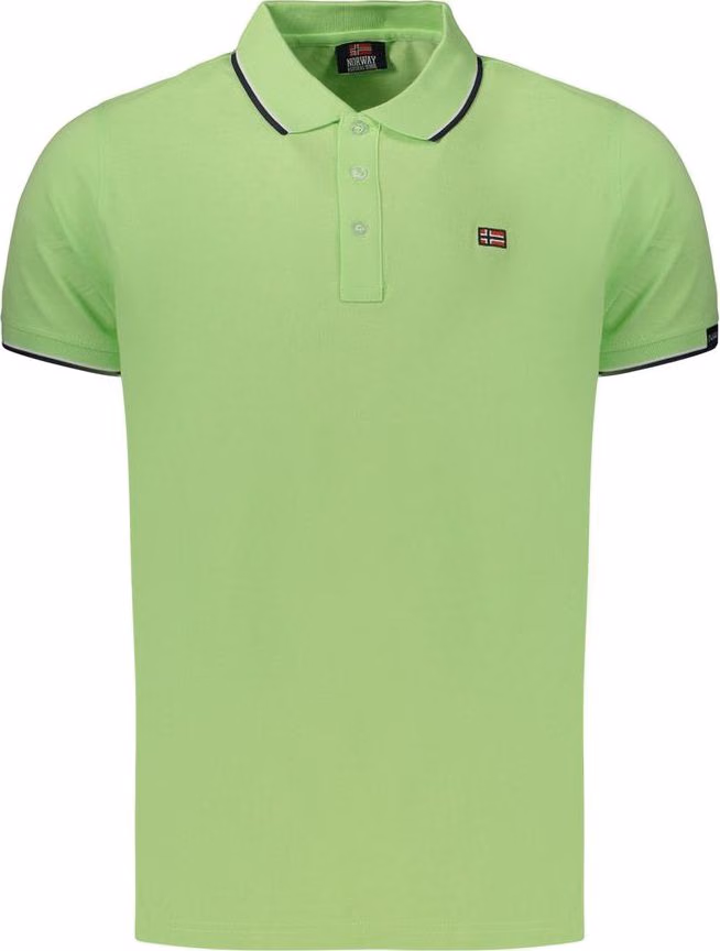 Norway 1963 Verde Cotton Men's Polo