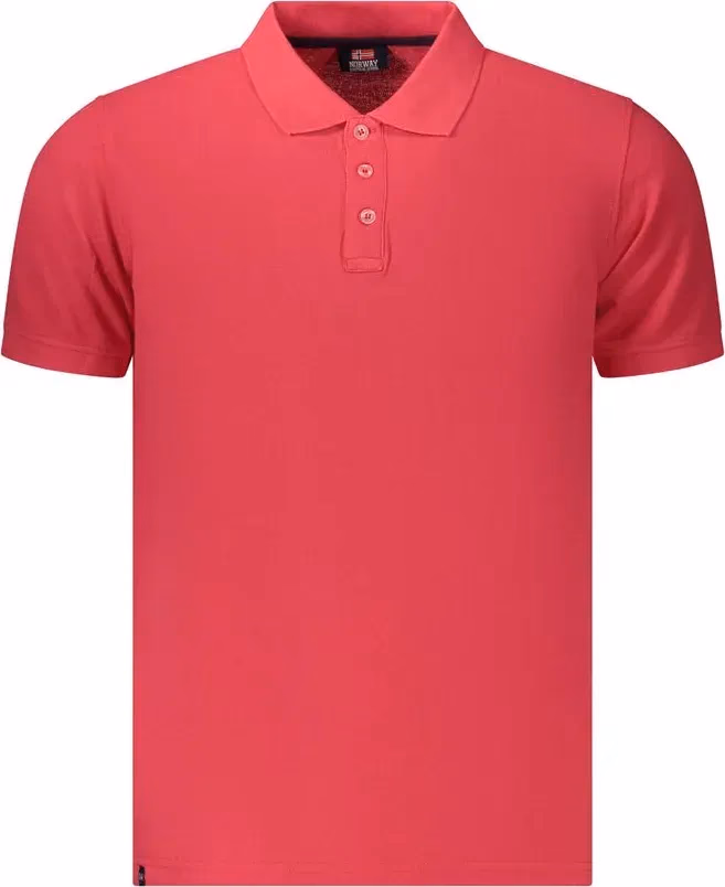 Norway 1963 Rosso Cotton Men's Polo