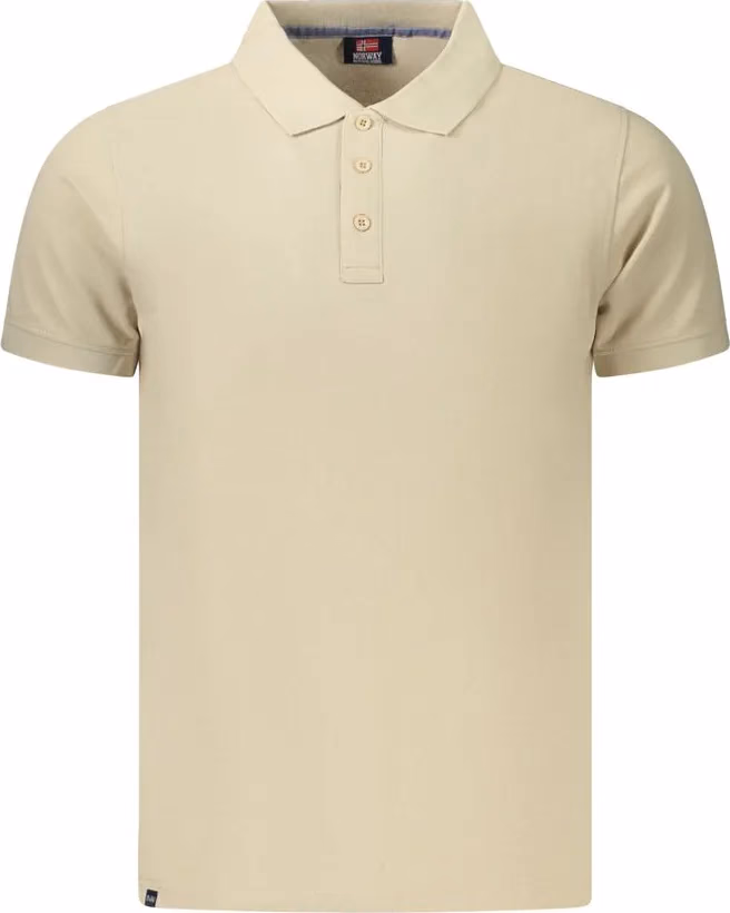 Norway 1963 Beige Cotton Men's Polo