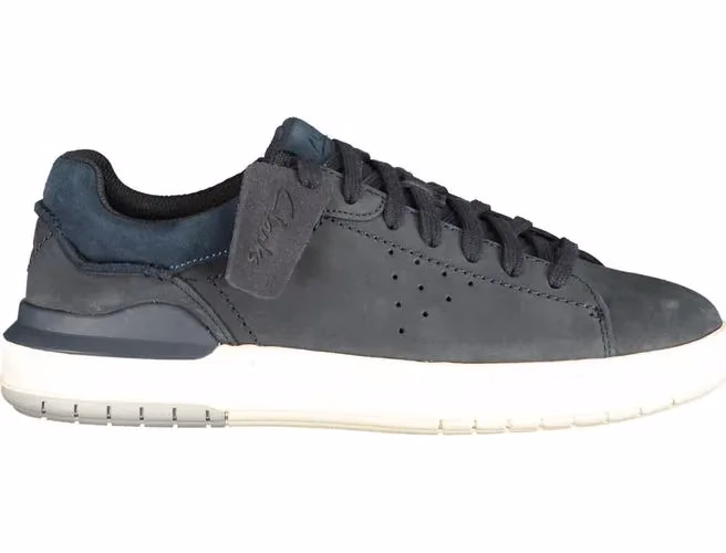 Clarks Blue Polyester Men's Sneaker