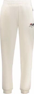White Cotton Men's Trousers