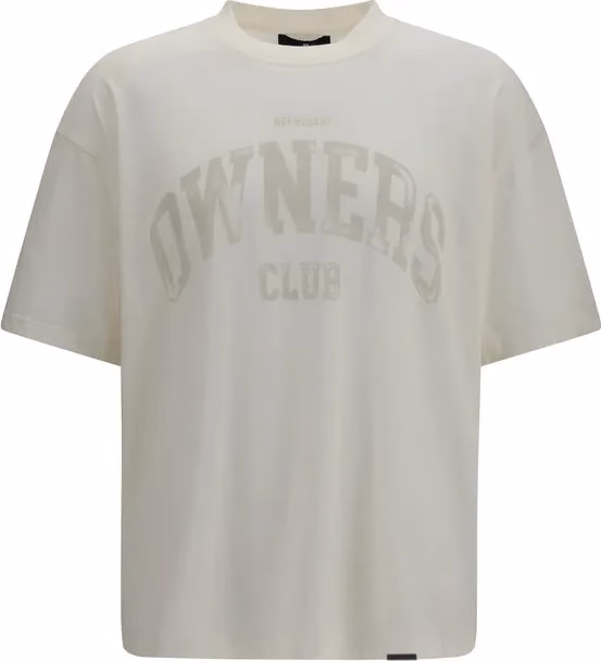 Represent White Cotton T-Shirt