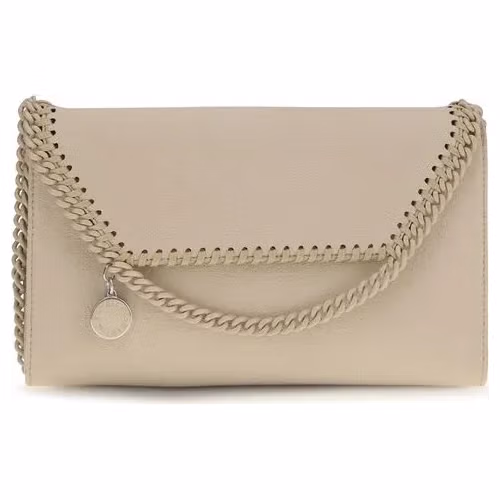 Stella McCartney Beige Polyester Shoulder Bag