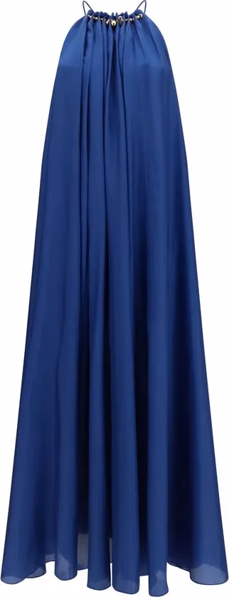 Zimmermann Blue Silk Cocktail Dress