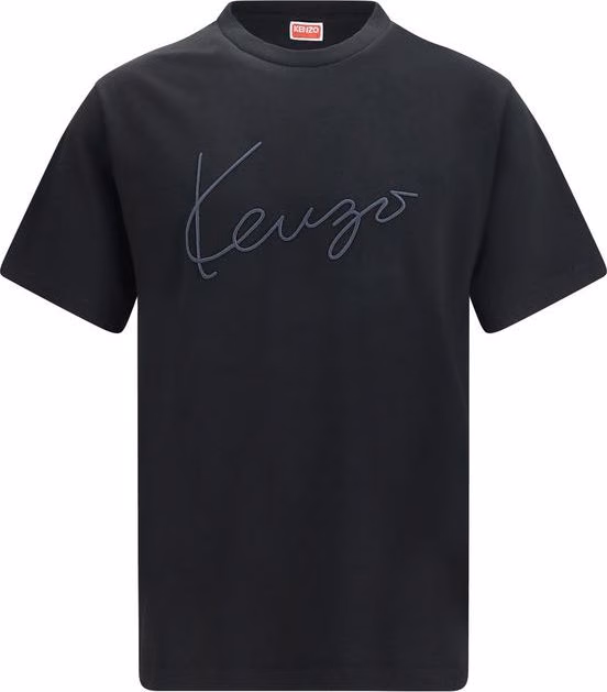 Kenzo Black Cotton T-Shirt