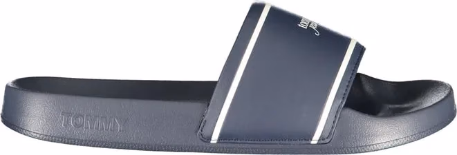Tommy Hilfiger Blue Polyurethane Women's Slipper
