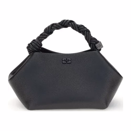 Ganni Black Recycled Polyester Handbag